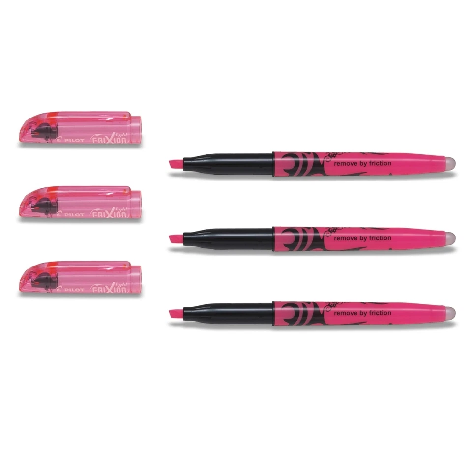 Pilot Frixion Light Textmarker pink - 3er-Set - Bild 1 von 1