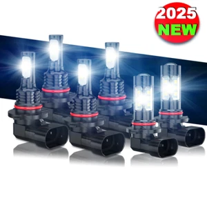 For Honda Accord 2006-2012 9005+9006+H11 LED Headlight High/Low Fog Bulbs 6000K - Picture 1 of 14