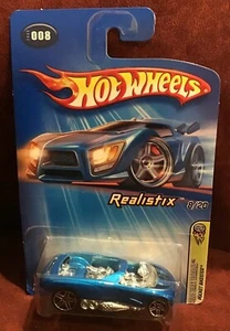 2005 Hot Wheels First Editions Realistix #008 Pocket Bikester Blue 13T16 - Picture 1 of 2