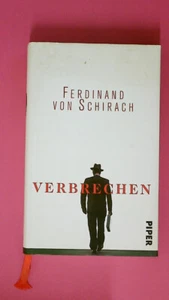 220390 Ferdinand von Schirach VERBRECHEN Stories HC - Picture 1 of 1