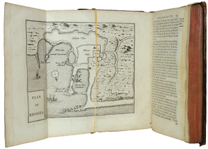 1732. Vertot. Histoire Des Chevaliers Rhode O Da Malta - Foto 1 di 7