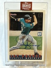 Jay Buhner Topps Archive 1/1 Auto