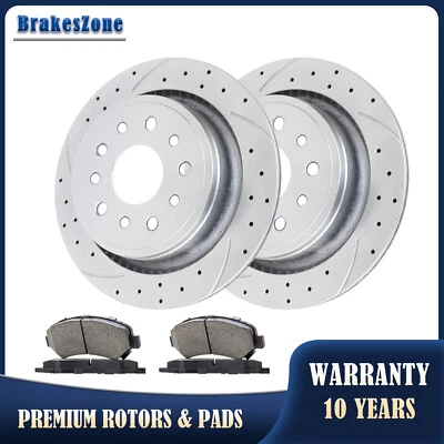 Pastillas de rotores de freno delanteros aptas para Ford Focus 2012 2013 2014 2015 2016 2017 2018 Foto 1 de 4