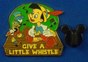 Pinocchio Give a Little Whistle Magical Musical Moments #35 OC Disney Pin #16467 - Picture 1 of 5
