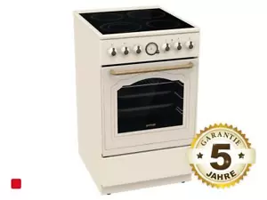 Standherd Gorenje Classico Collection GECS5B70CLI Beige ExtraSteam 50cm breit - Bild 1 von 9