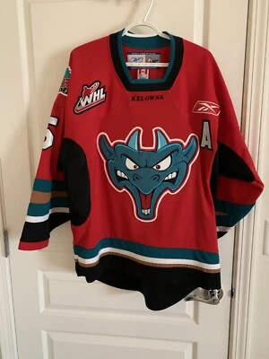 Kelowna Rockets Luke Schenn Auto Jersey Toronto Maple Leafs Size Medium - Image 1 of 3