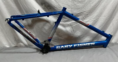 1998 Gary Fisher Marlin 18" C-T Aluminum Mountain Bike Frame BB Front Derailleur - Image 1 of 4