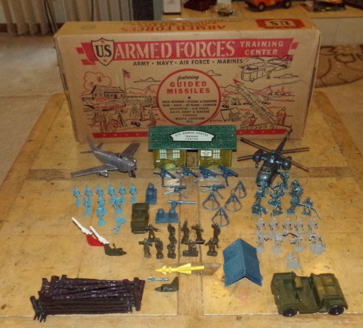 marx toy ブリキ　陸軍トレーニングセンター1950〜60年　ビンテージ marx toy ブリキ 陸軍トレーニングセンター1950〜60年 ビンテージ