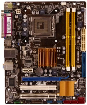 ASUS P5KPL-AM EPU S.775 DDR2 PCIe PCI MATX - Imagen 1 de 3