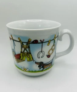 Tazza da caffè Käfer Germany Oktoberfest Monaco pantaloni di pelle Dirndl bassotto Pretzel - Foto 1 di 5