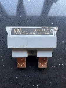 HENLEY 415V Fuse Carrier Type 2a (IIa) Series 7 - 60A - Used inc fuse - Picture 1 of 2