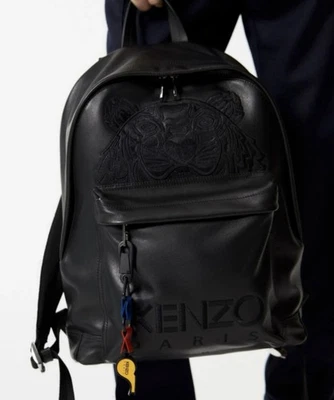 Leather Kenzo Bagpack - Imagen 1 de 4