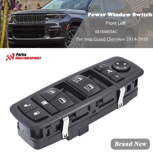 Drivers Door Master Power Window Switch  68184803AC For 2014-2018 GRAND CHEROKEE - Picture 1 of 7