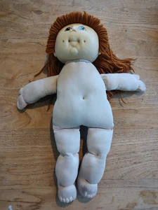 Vintage Cabbage Patch Puppe 1984 MN Thomas braune Zöpfe haselnussbraune Augen 16 Zoll - Bild 1 von 12
