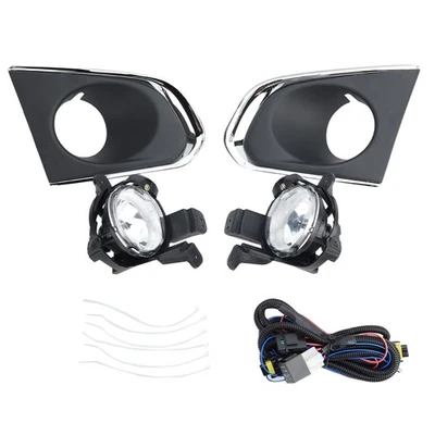 Front Fog Light Lamps For Chevy Chevrolet Trax 2013 2014-2016 W/Cover Wiring Set - Image 1 of 4