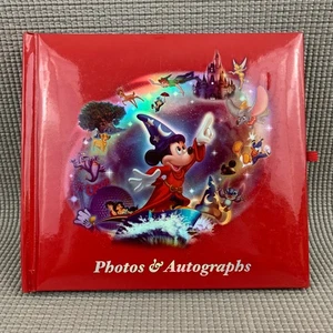 WALT DISNEY WORLD Where Magic Lives Photo & Autograph Scrapbook New Without Wrap - Picture 1 of 5