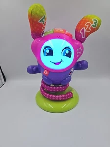 DJ Bouncin Beats Star Pink Fisher Price Giocattolo 3 Stadi Musica Parlante Suono Luce - Foto 1 di 10