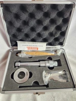 SPI Swiss Precision Inst. 3 point bore gauge .8-1.0",  0002", w/ring & case - Image 1 of 4