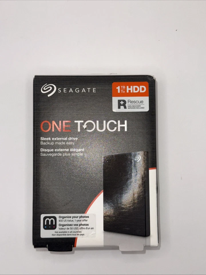 Seagate One Touch Portable Storage 1TB Package STKB1000400