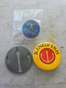 Kingfish Pins Buttons Memorabilia Vintage Greatfull Dead Mint - Bild 1 von 8