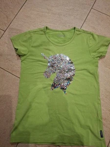 T-shirt Mädchen Jako-o 128/134 Pferd Grün - Bild 1 von 1