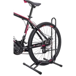 Universal Freestanding Bicycle Floor Stand - Bike Parking Station for All Bikes - Picture 1 of 8