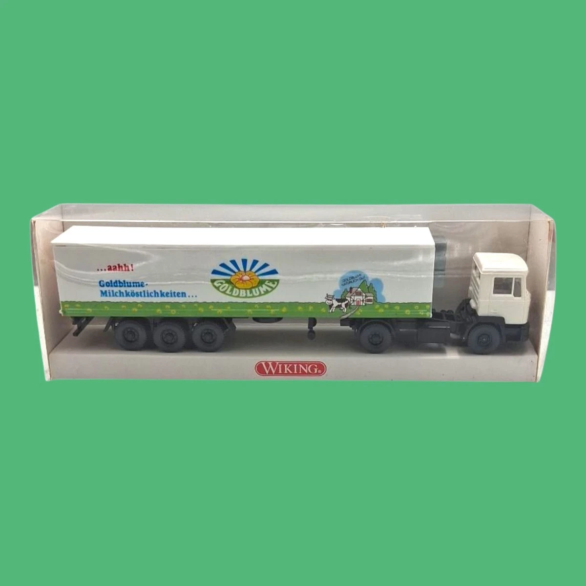 ミニカー WIKING Magirus Truck-Trailer with pipes WIKING Magirus