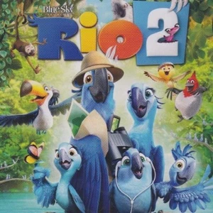 Brand New Rio 2 Blu-ray DVD 2014 2Disc Set Includes Digital Copy Carlos Saldanha - Imagen 1 de 3
