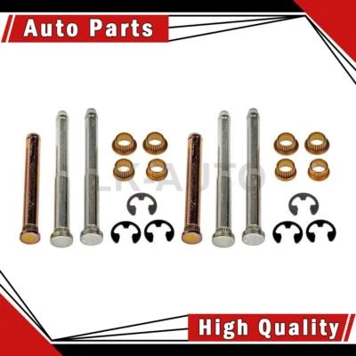 Kit de 2 pinos de dobradiça e bucha para porta superior dianteira compatível com 2000 Dodge Ram 1500 Ram 2500 - Imagem 1 de 4