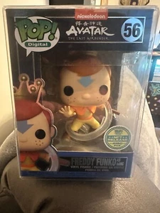 GREAT N F T Funko Pop AVATAR Freddy as AANG SUPER RARE 1/4160 #56 SWEET !!! - Picture 1 of 6