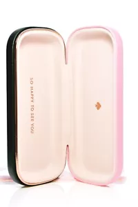 Kate Spade Hard Clamshell Eyeglasses Case - Pink GREEN New Authentic - Picture 1 of 4