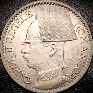 Romania 1937 - 50 Lei - AU - King Carol II KM#55 - Picture 1 of 2