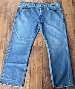 Levis 559 Jeans Mens Size 38X30 Straight Leg Light Blue - Picture 1 of 7