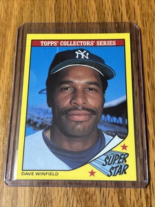 1986 Topps Baseball Collectors Series Super Star # 33 Dave Winfield VG
