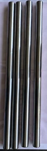 Lot of 4 20mm x 14.875" Steel Chrome-Plated Smooth Rod Precision Linear Rail - Picture 1 of 3
