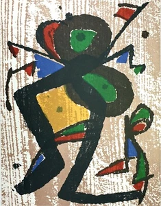 Joan Miró, Untitled Lithograph II, Hand Signed Lithograph - Picture 1 of 4
