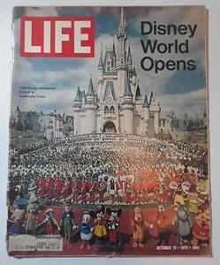LIFE October 15 1971 Disney World Opens Cinderella Castle good condition - Picture 1 of 1