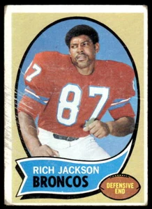 1970 Topps #95 Rich Jackson RC Denver Broncos - Picture 1 of 2