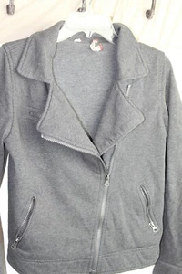 No Boundaries Charcoal Gray Women's Jacket Size Small 3/5 - Picture 1 of 4