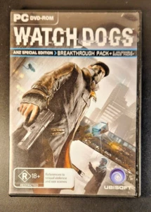 Watch Dogs PC DVD-ROM Game ANZ Special Edition Breakthrough Pack 2014 - Picture 1 of 4