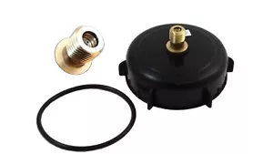 4" Cap with Deep Drilled Pin Valve King Keg Pressure Barrel (With Piercing Pin) - Picture 1 of 4