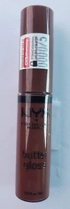 NYX Professional Makeup Lip Gloss Butter Gloss, 0.27 Fl Oz, BLG17 Ginger Snap  - Picture 1 of 4