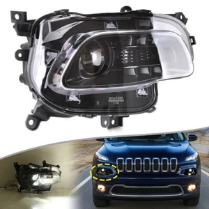 HID/Xenon Projector Headlight Headlamp Right Side For Jeep Cherokee 2014-2018 - Picture 1 of 11