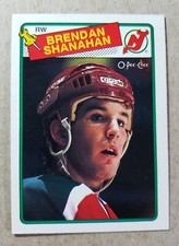1988-89 O-Pee-Chee Brendan Shanahan RC #122 New Jersey Devils Rookie