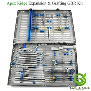 Apex Ridge Expansion & Grafting GBR Kit Dental Implant Instruments & Cassette - Picture 1 of 24