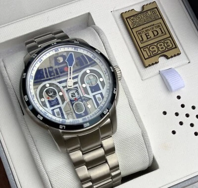 Star Wars x Fossil R2-D2 Automatic Stainless Steel Watch - image 1 of 4