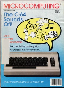 Rivista di microcalcolo - luglio 1983, il C64 suona spento - Foto 1 di 1