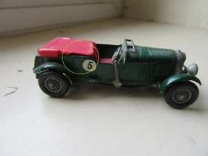 323Y Matchbox Lesney Y-5 Inglaterra 1929 Bentley 4 1/2 L #5 Verde Silla Rojo 1: - Imagen 1 de 7