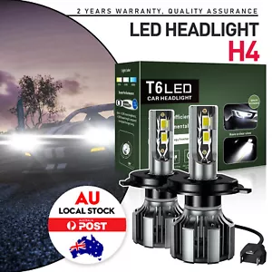 Car LED 2X H4 Headlight Globe for Holden Commodore Sedan 1998 1999 2000 2001 OEM - Picture 1 of 13