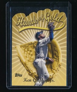 KEN GRIFFEY JR. 2000 TOPPS HANDS OF GOLD #HG3 *SEATTLE MARINERS*